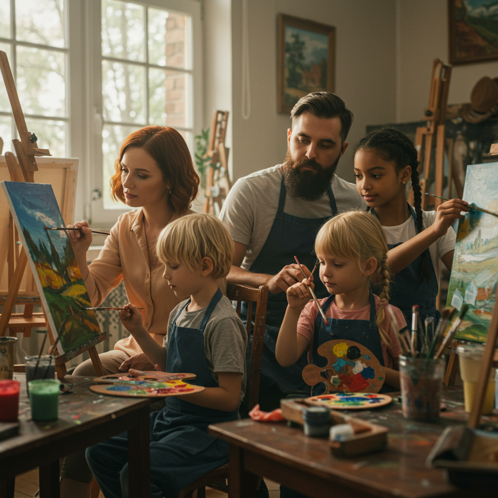 Easter Kids Paint Nite