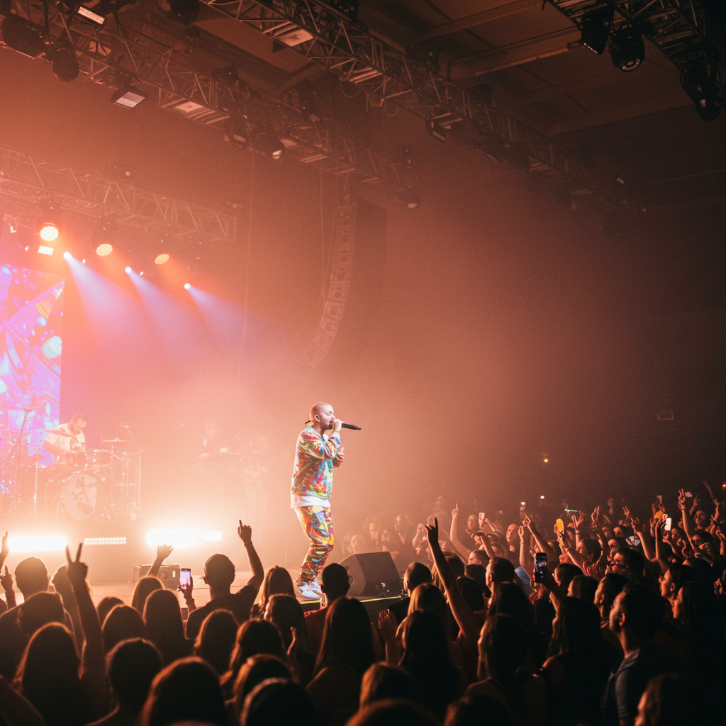 J balvin en concierto