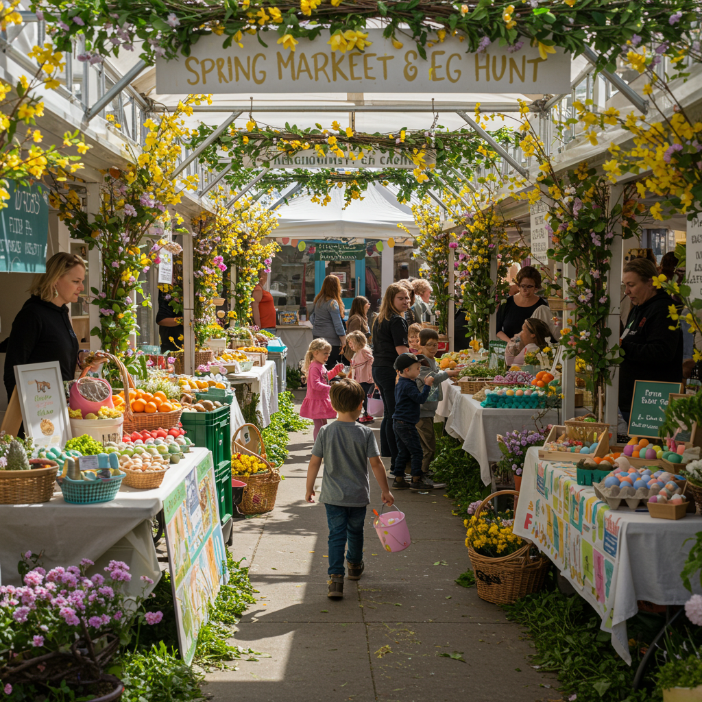 Spring Market & Egg Hunt Montreal 2025