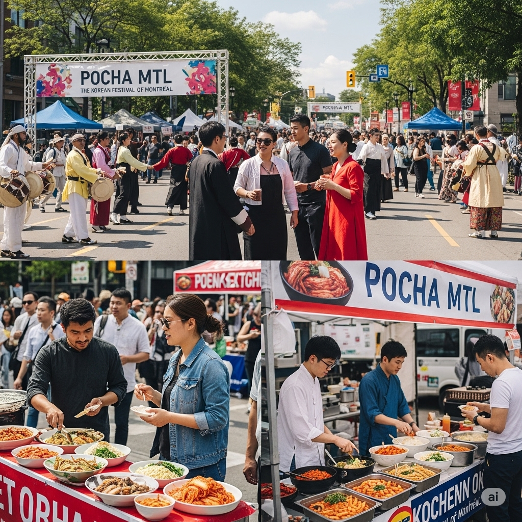 POCHA MTL- EL FESTIVAL COREANO DE MONTRÉAL