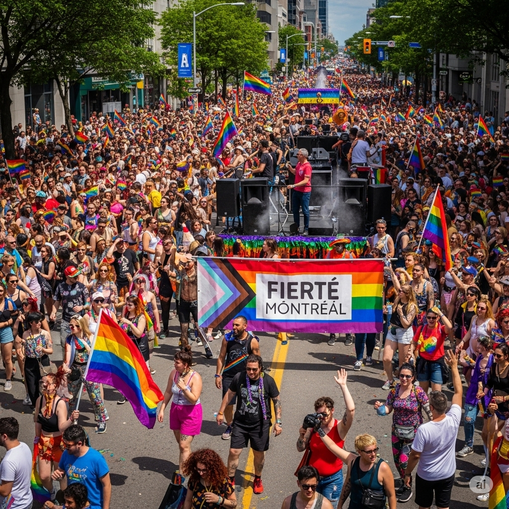 FIERTÉ MONTRÉAL- Celebrando la diversidad 2SLGBTQIA+