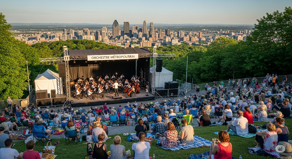 La Orquesta Metropolitana en el Mont-Royal