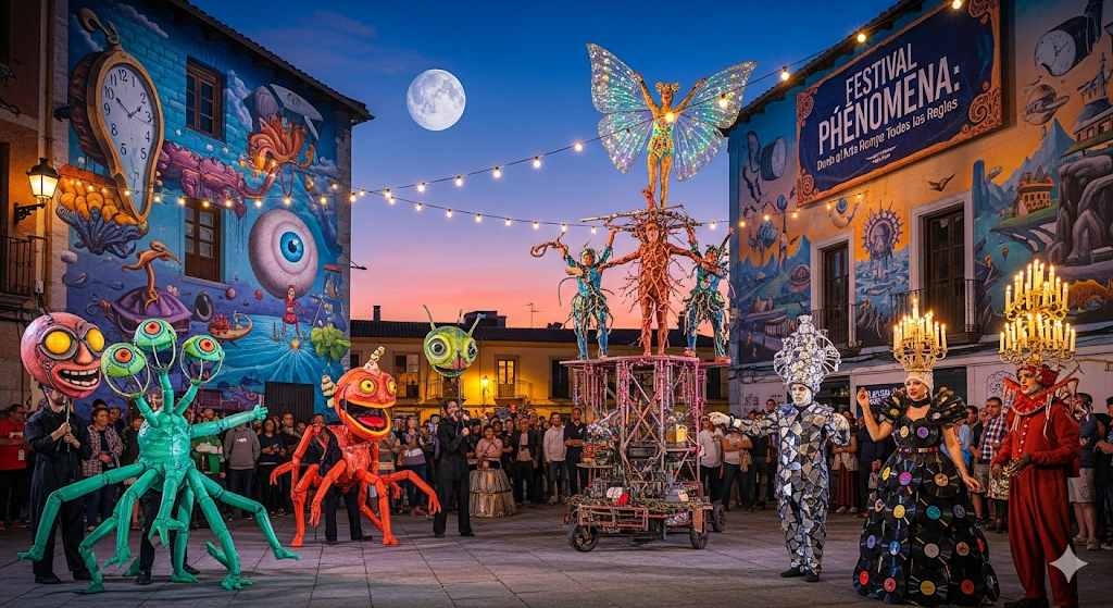FESTIVAL PHÉNOMENA: Donde el Arte Rompe Todas las Reglas