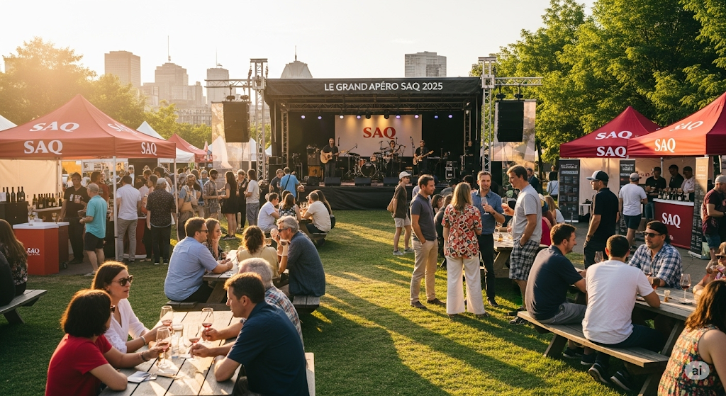 LE GRAND APÉRO SAQ 2025: ¡El Evento de Vino y Música del Verano!