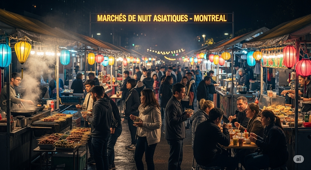 MARCHÉS DE NUIT ASIATIQUES