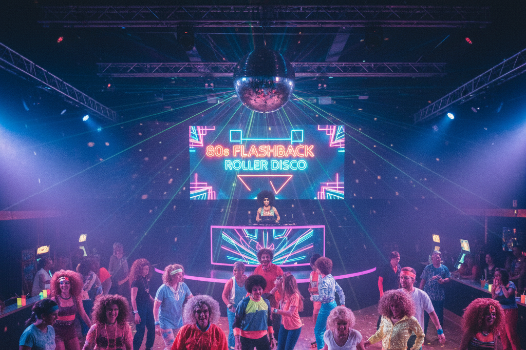 80s FLASHBACK ROLLER DISCO