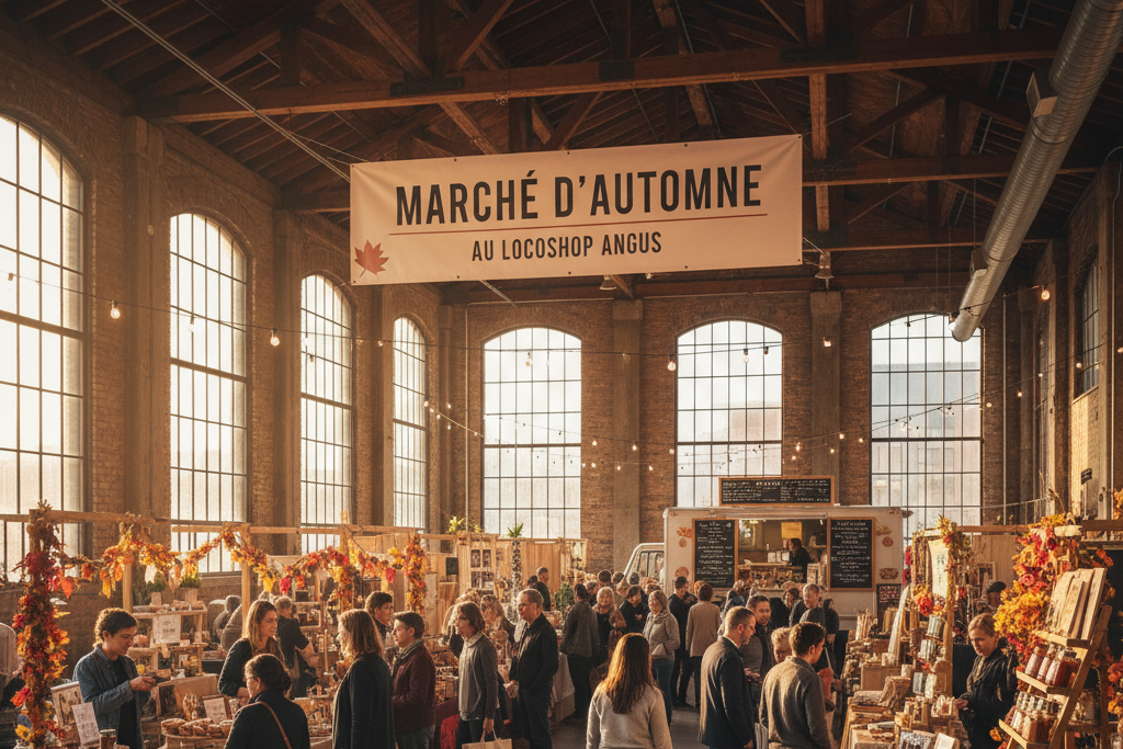 MARCHÉ D'AUTOMNE AU LOCOSHOP ANGUS 2025