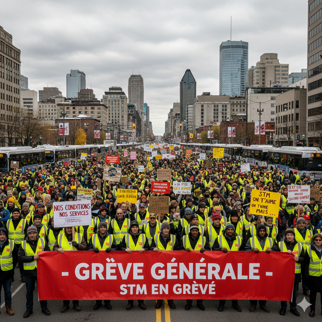 ⚠️ IMPACTO DE LA HUELGA DE LA STM (22 SEP - 5 OCT 2025)